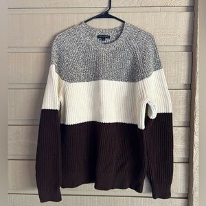 Banana Republic wool blend knit crew neck sweater